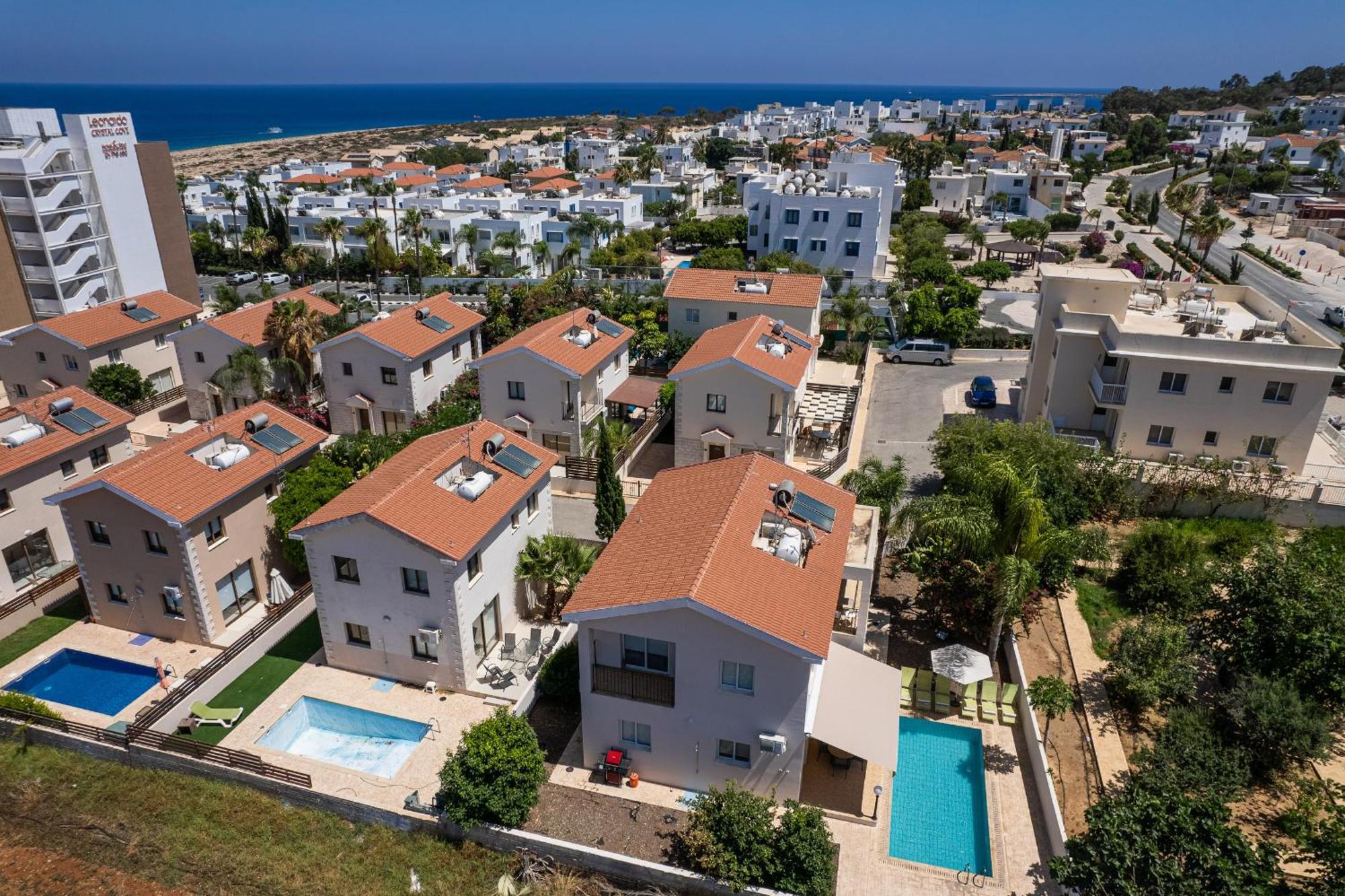 Konnos Villa Ekaterina Protaras Buitenkant foto
