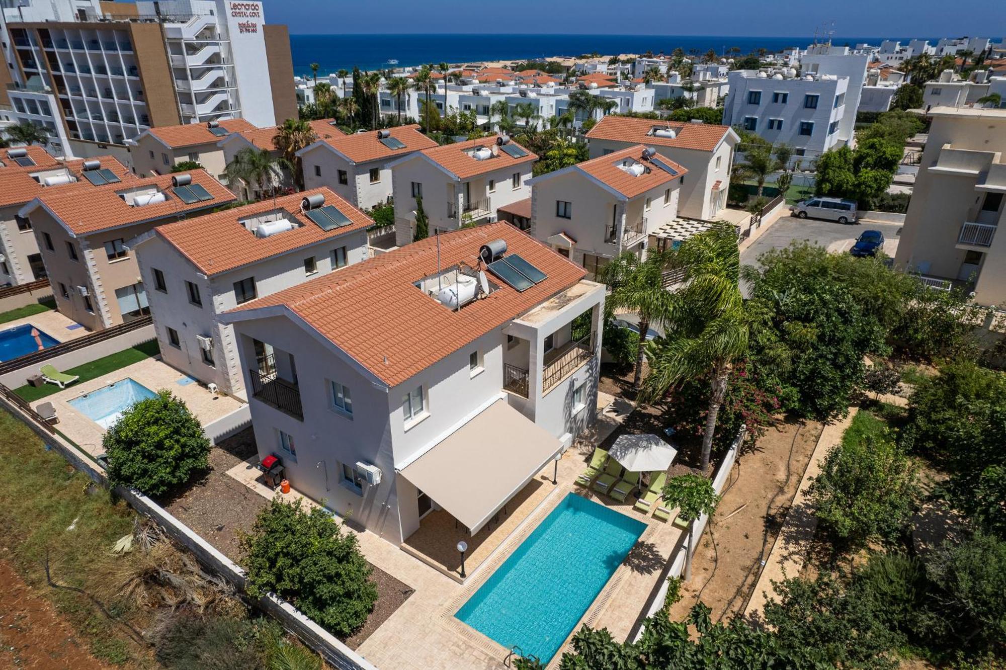 Konnos Villa Ekaterina Protaras Buitenkant foto
